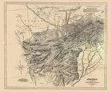1879 Map of Afghanistan