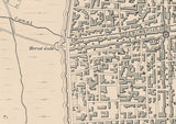1880 Map of Kandahar Afghanistan