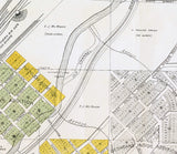 1909 Map of Trinidad Colorado