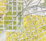 1909 Map of Trinidad Colorado