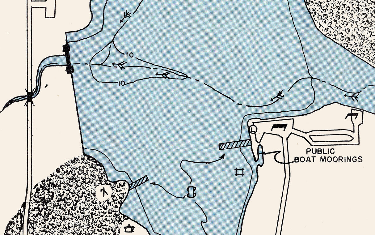 1961 Map of Clark Lake Clark County Ohio