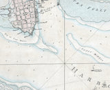 1780 Map of Charleston South Carolina