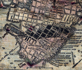 1864 Map of Charleston South Carolina