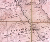 1855 Town Map of Marian Plymouth County Massachusetts