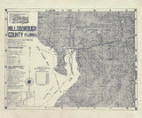 1912 Map of Hillsborough County Florida