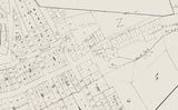 1889 Map of Lead City Lawrence County Dakota Territory