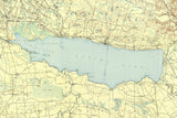 1895 Map of Oneida Lake New York