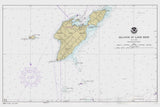 1980 Nautical Map of South Bass Island Lake Erie