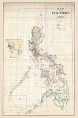 1902 Map of The Philippines