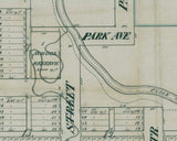 1895 Map of Riverside Oklahoma Territory