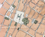 1900 Map of Cuzco Peru