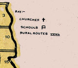 1907 Map of Traill County North Dakota