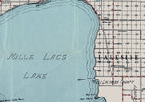 1914 Map of Aitkin County Minnesota