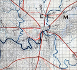 1860s Map of Gilmer County Georgia