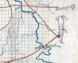 1860s Map of Gilmer County Georgia