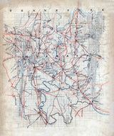 1860s Map of Murray County Georgia