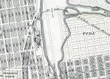 1880 Map of Tacoma Washington