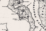 1892 Map of Island County Washington