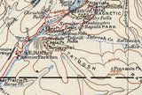 1907 Map of Mount Rainier National Park Washington