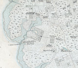 1780 Map of Charleston South Carolina