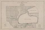 1911 Map of Red Lake Indian Reservation Minnesota