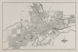 1921 Map of Newark Ohio