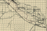 1921 Map of Yakima County Washington