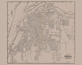 1923 Map of Eureka California