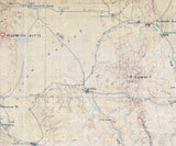 1877 Map of Lake Tahoe California Nevada and Vicinity