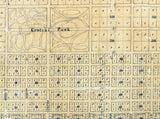 1857 Map of Fernandina Amelia Island Florida