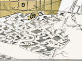 1891 Town Map of Charleston South Carolina