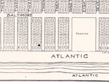 1916 Map of Atlantic City Maryland
