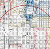 1930s Map of Salt Lake City Utah