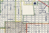 1935 Map of Oklahoma City Oklahoma
