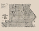 1914 Map of De Soto County Florida