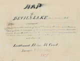 1879 Map of Devils Lake North Dakota