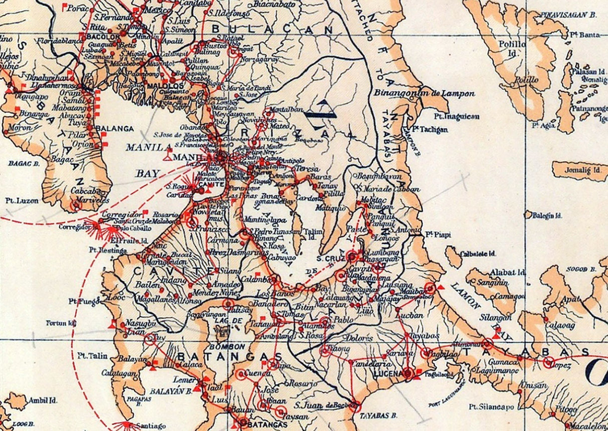 1902 Map of The Philippines