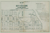 1895 Map of Riverside Oklahoma Territory