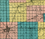 1907 Map of Brown County South Dakota