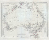 1846 Map of Australia