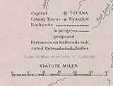 1873 Map of Nebraska