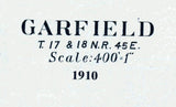 1910 Map of Garfield Whitman County Washington