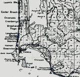 1910 Map of Pacific County Washington