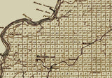 1916 Map of Douglas County Washington