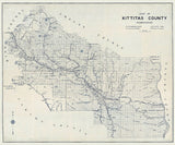 1916 Map of Kittitas County Washington