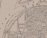 1923 Map of Eureka California