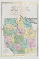 1829 Map of Onondaga County New York