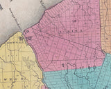 1829 Map of Oswego County New York