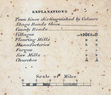 1829 Map of Washington County New York