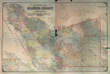 1874 Map of Alameda County California